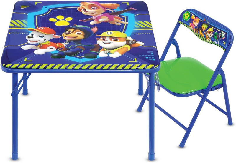 Toddler Table & Chair Set 24–48M Metal 1 Table 1 Chair 70lb Limit4