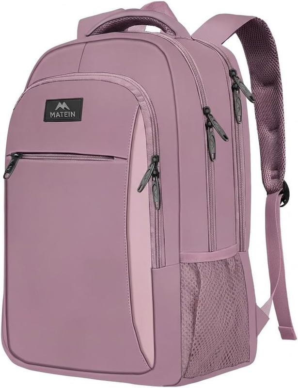Personal Item Backpack 18x14x8 Underseat Laptop Bag 15.6" Purple9
