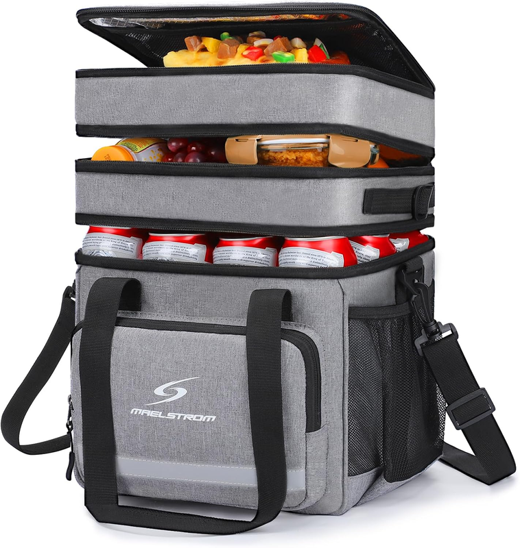 Insulated Lunch Bag Men Women Leakproof Cooler Lunch Box Tote Bag Portable11