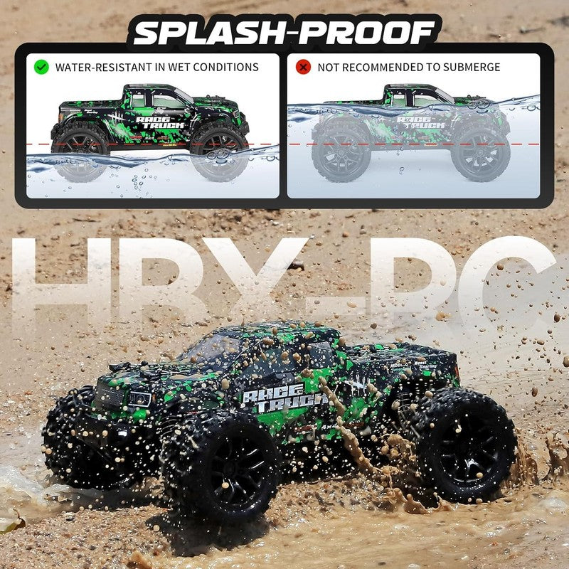 1:18 Scale All Terrain RC Car 18859, 36 KPH High Speed 4WD Electric Vehicle with8