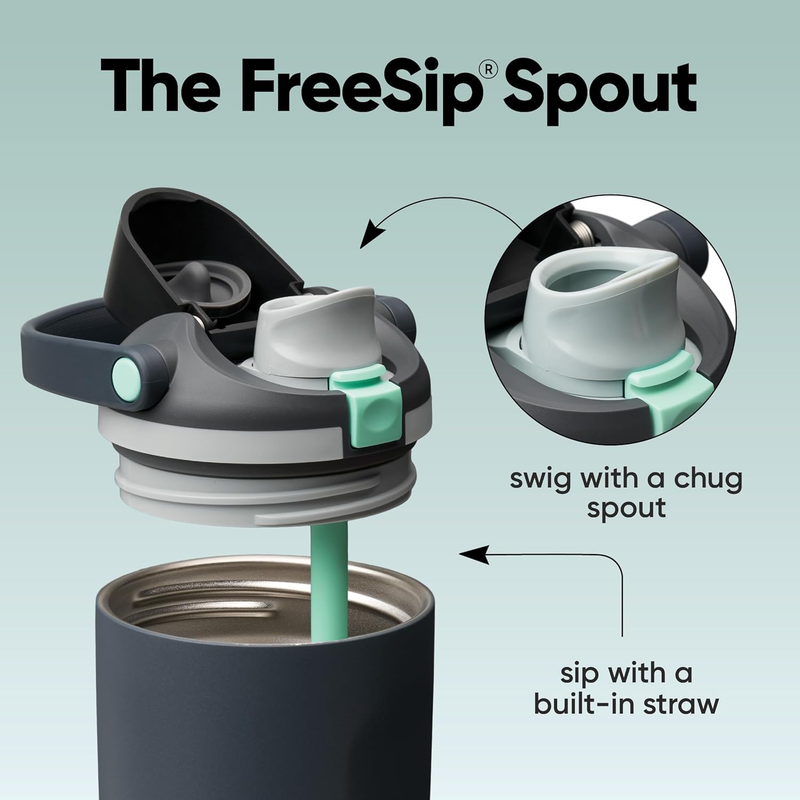 Owala FreeSip Sway 30oz Insulated Stainless Steel Bottle Foggy Tide1