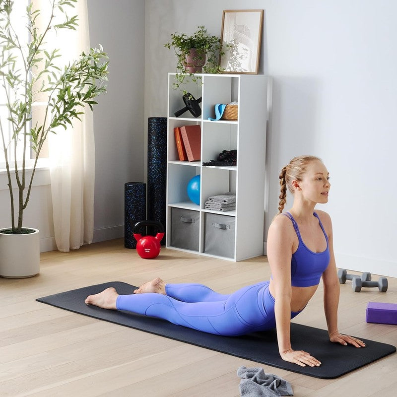 Extra Thick Exercise Yoga Mat with Carrying Strap5