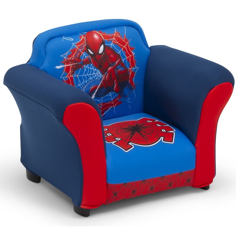 Spider-Man Upholstered Chair with Sculpted Plastic Frame2