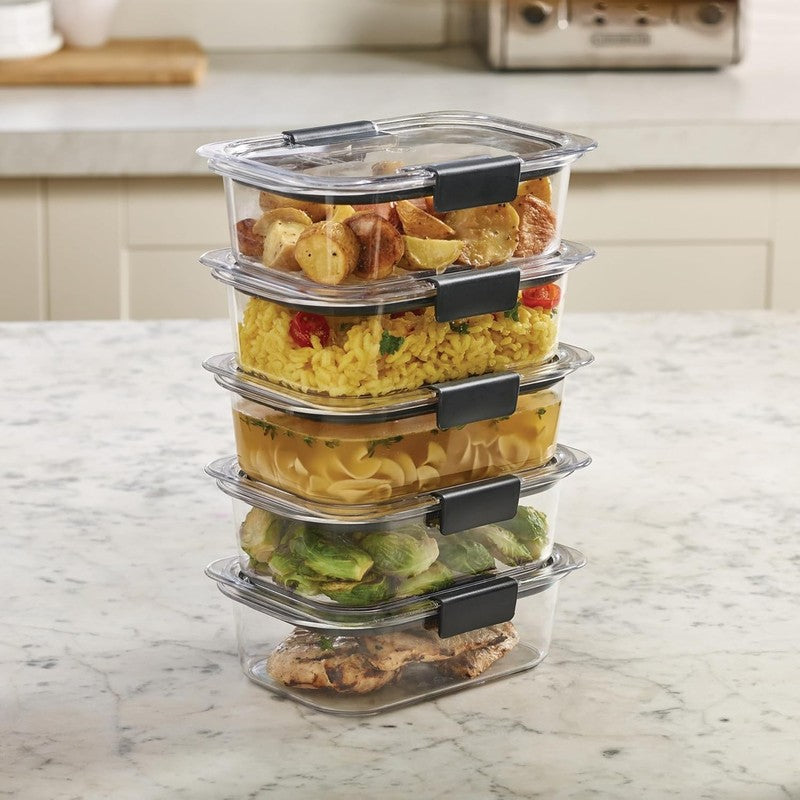 Brilliance Tritan Food Storage Containers – BPA Free Airtight Meal 6