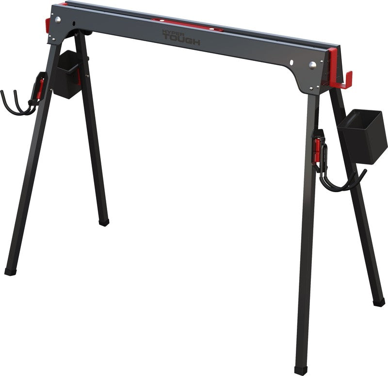 Hyper Stack Foldable Metal Sawhorse Heavy Duty 450lb Capacity5