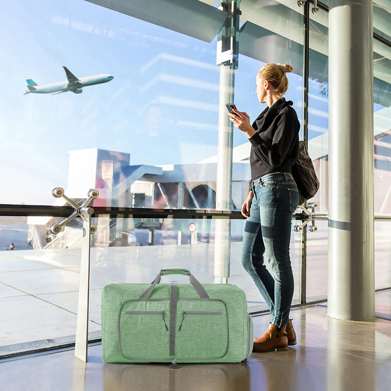 Foldable Travel Duffle Bag 65L 85L 115L Checked Luggage Overnight Bag6
