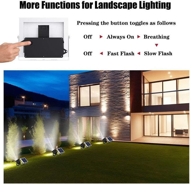 Solar Flag Pole Light, Flagpole Light Solar Powered Outdoor Bright LED 6000K Dus6