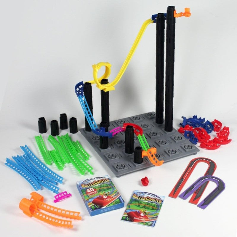 Roller Coaster Challenge STEM Toy and Building Game for Boys and Girls Age 6 and5