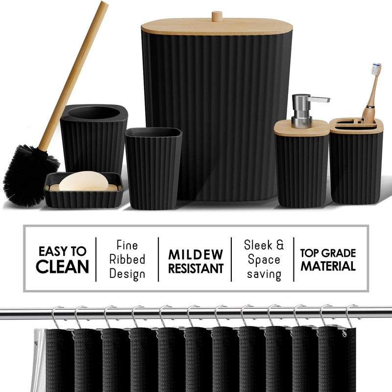 Bathroom Accessories Set   Bathroom Set, Bathroom Accessory Set, Shower Curtain 2