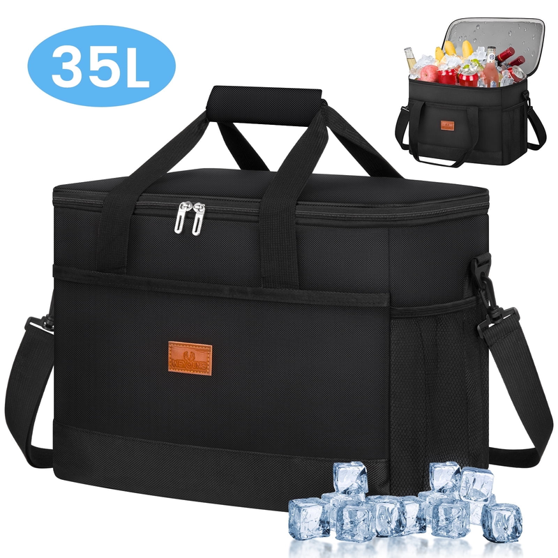 48 Can Collapsible Soft Cooler Bag   Insulated, Leakproof, Portable for Travel9