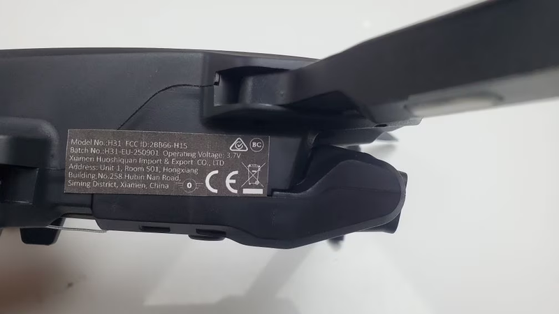 H31 Drone with Camera Optical Flow 2 Batteries 3 Speed RC Quadcopter Black9