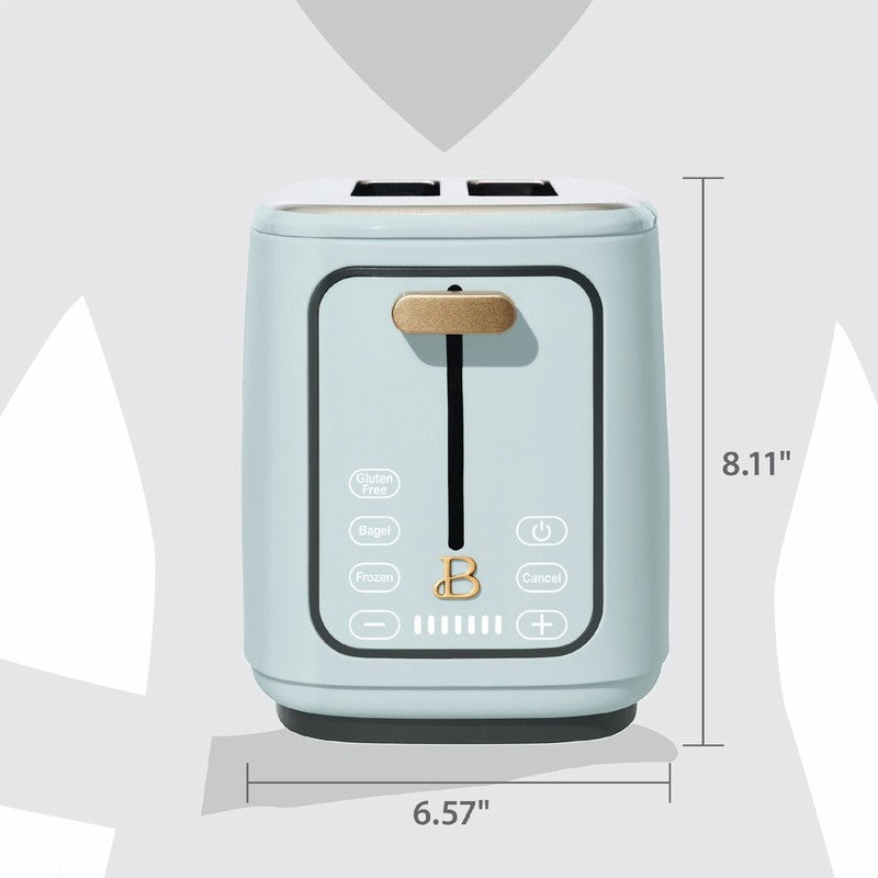 2 Slice Toaster with Touch Activated Display, Hydrangea by Drew Barrymore6