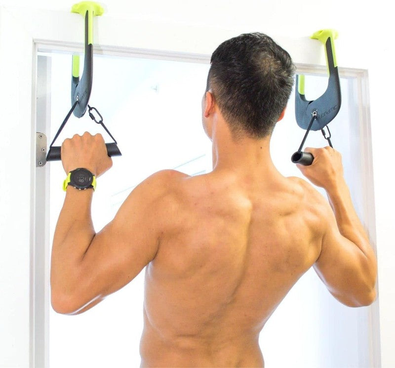 Eleviia: Portable Doorway Pull Up Bar – Lightweight, Travel Ready, 250 Lb Capaci1