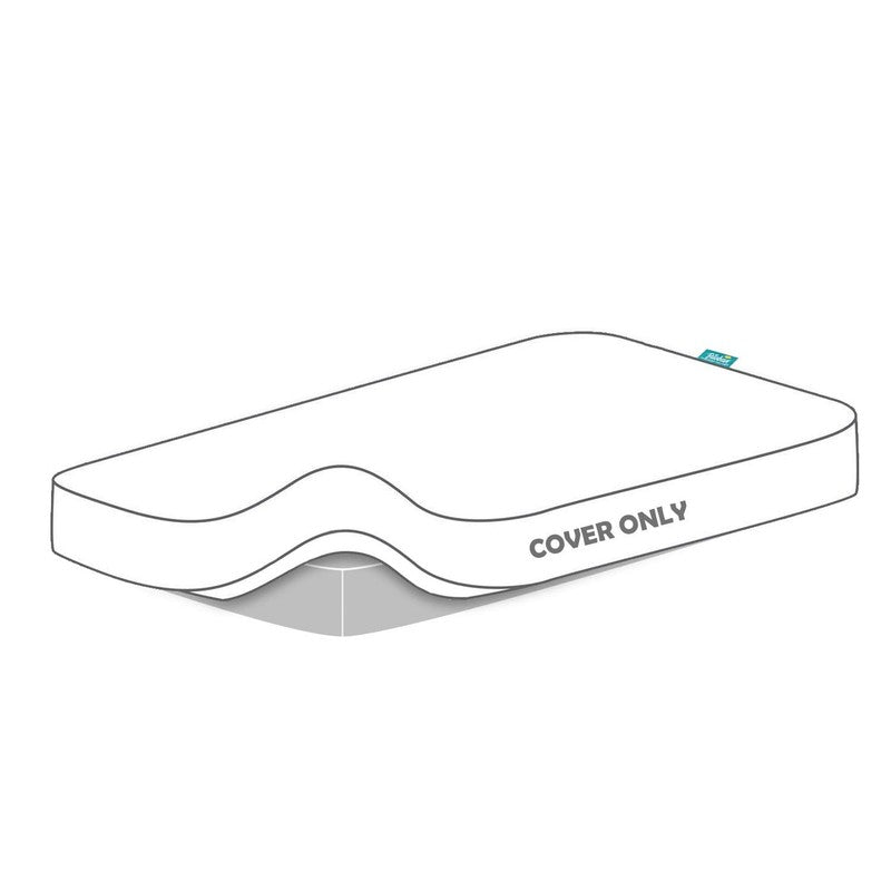Waterproof Pack and Play Mattress Pad Fitted Sheet, Gray, 39" x 27"6