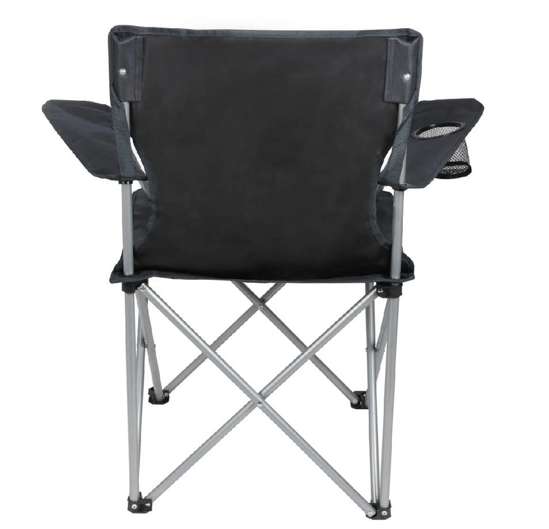 Quad Folding Camp Chair with Cup Holder, Black5