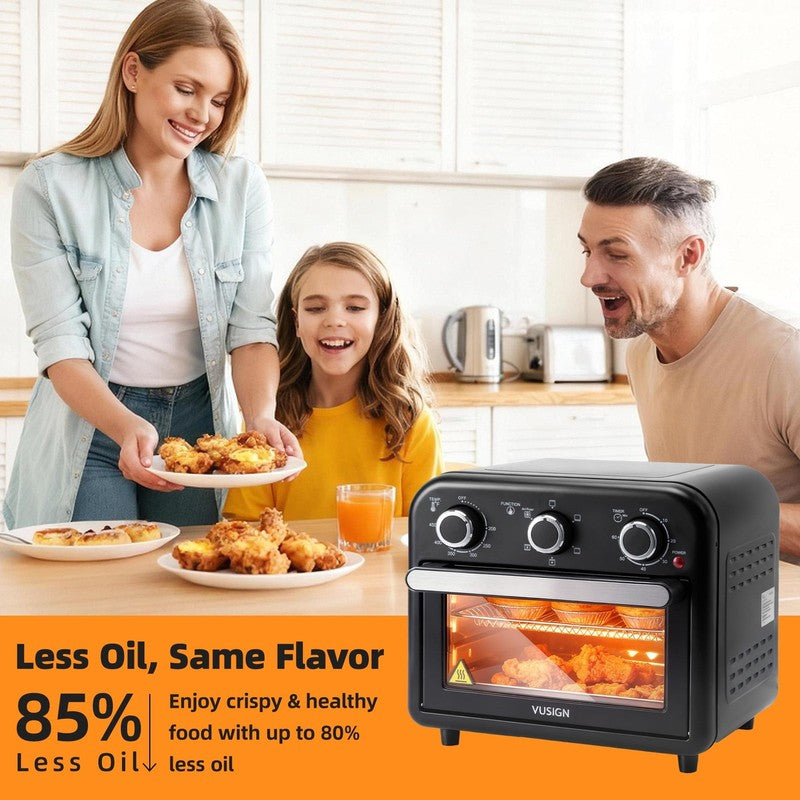 1300W 6 in 1 Air Fryer Toaster Oven | 13QT Convection, Roast, Bake, Broil, Toast4