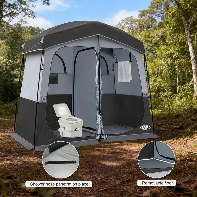 Portable Shower Tent Outdoor Privacy Shelter Dressing Room Camping Tent3