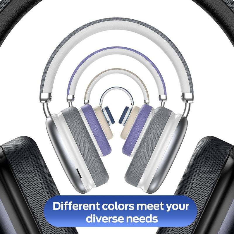 Bluetooth Headphones over Ear, 65Hrs Playtime Wireless Headphones,Bass Boosted b4