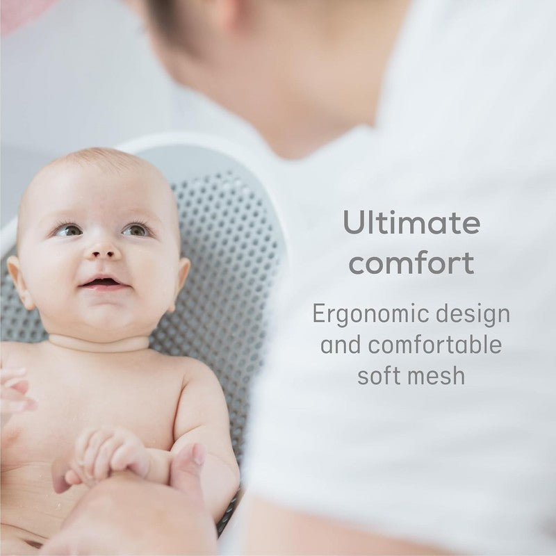 Baby Bath Support (Gray) | Ideal for Babies Less than 6 Months Old4