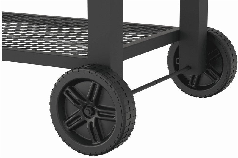 Charcoal Grill, 24 Inch Heavy Duty Charcoal Grill with Wheels, Black7