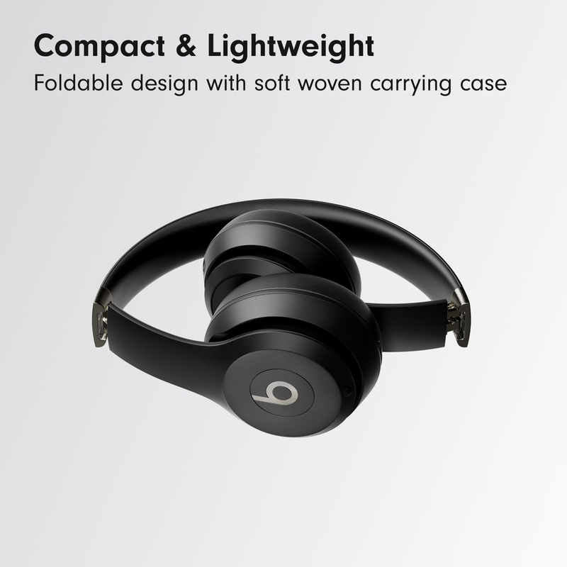 Solo 4 Wireless On-Ear Bluetooth Headphones 50Hr Battery Matte Black5