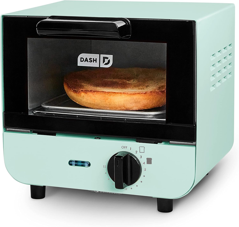 Mini Toaster Oven Cooker for Bread, Bagels, Cookies, Pizza, Paninis & More with 0