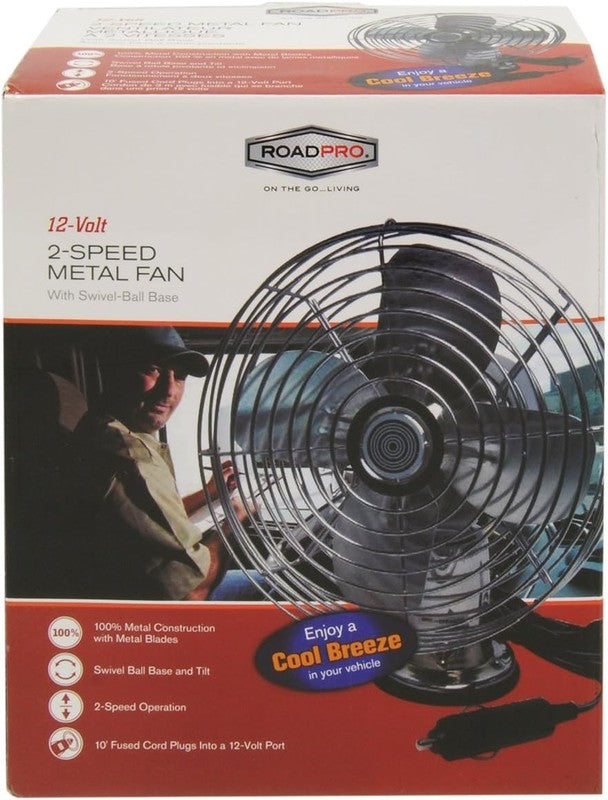Heavy Duty 12V Metal Car Fan - 7.5" for Ultimate Cooling Power1