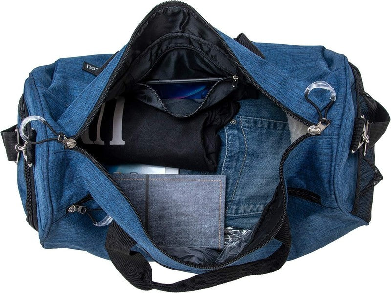 Sports Gym Bag with Shoes Compartment Travel Duffel Bag for Men and Women2