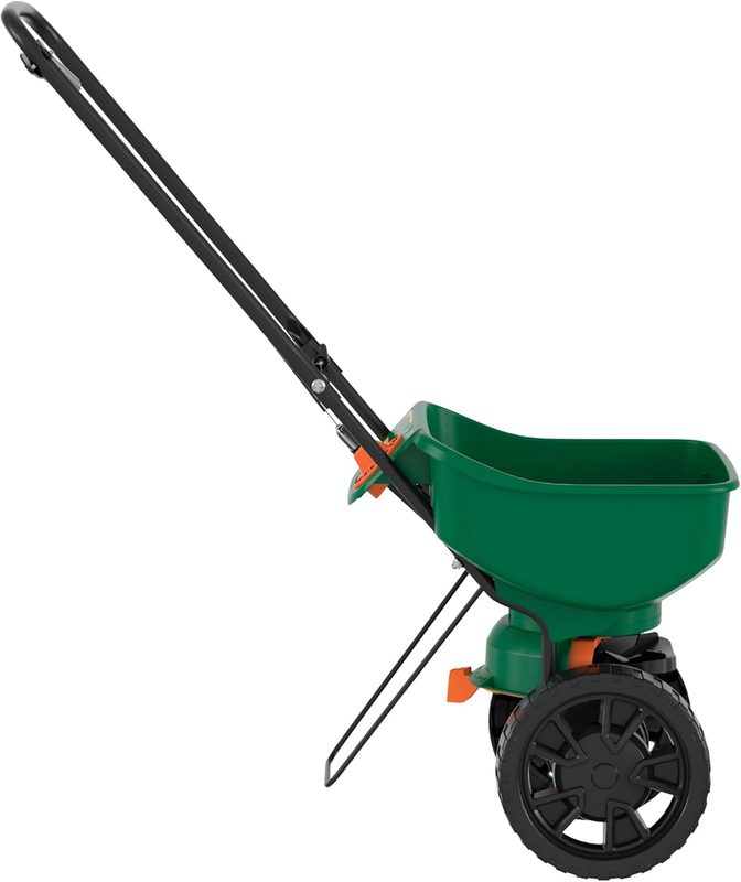 Turf Builder Edgeguard Mini Broadcast Spreader for Seed, Weed and Feed, Fertiliz11