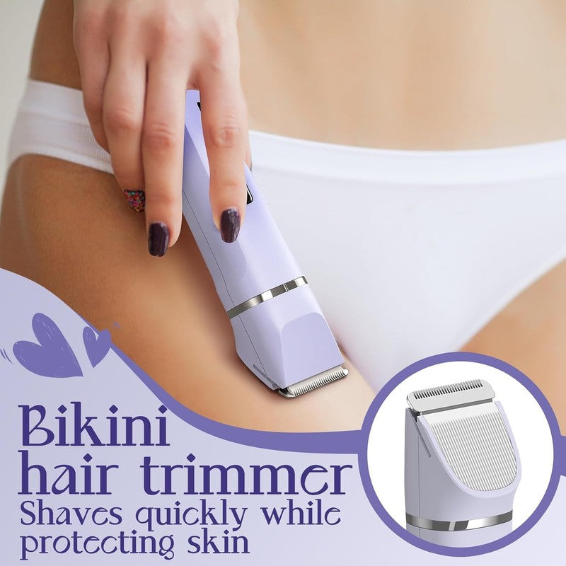 Women's Electric Razor - Wet/Dry Shaver for Legs & Face, No Cuts, Purple5