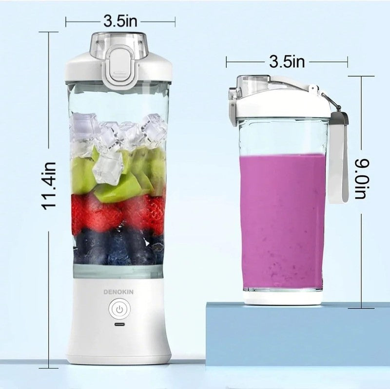 Portable Blender 20Oz Cordless Personal Blender for Shakes Smoothies, 6 Blades1