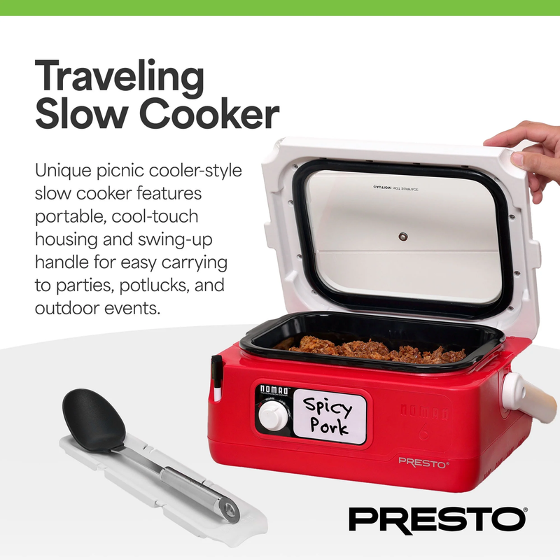 6 Quart Nomad Traveling Slow Cooker2