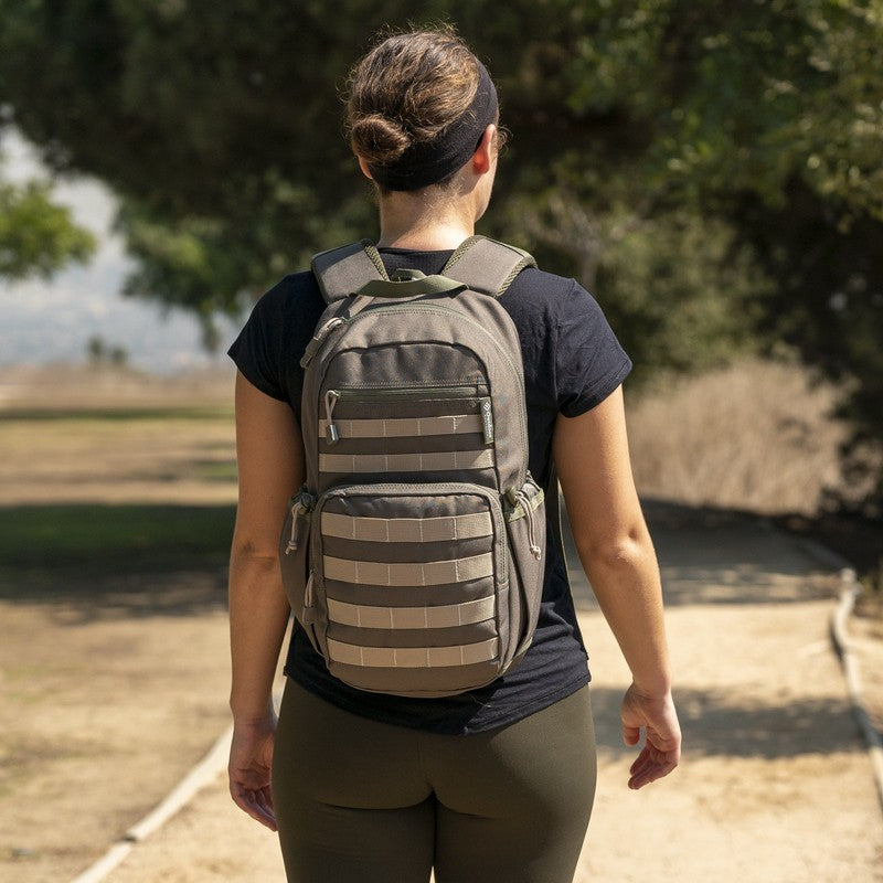 Venture 17L Backpack, Green Polyester Unisex for Adults and Teens4