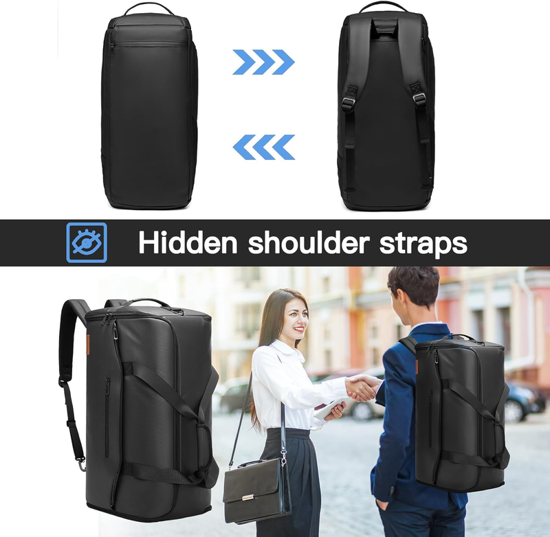 45L Garment Duffle Bag 3 in 1 Convertible Hanging Suit Travel Carry On5