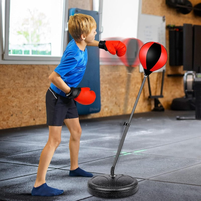 Punching Bag for Ages 3 4 5 6 7 8+ Years Old Kids, Boxing Bag Set Toy with Boxin6