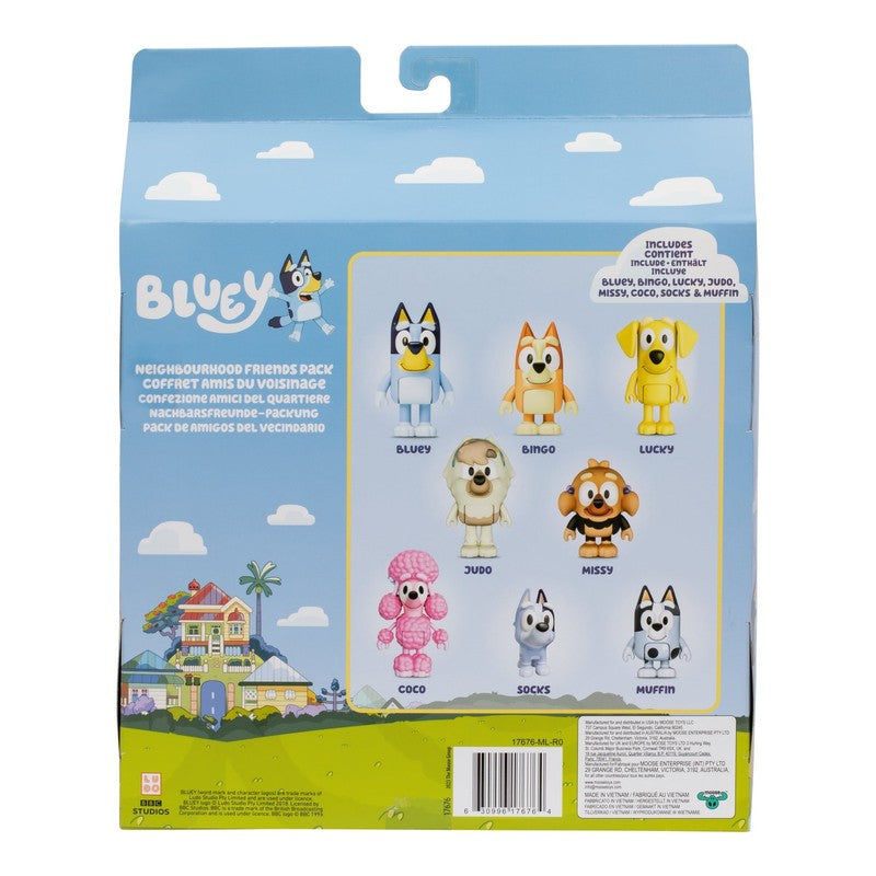Neighborhood Friends 8 Pack, 2 2.5 Inch Articulated Figures, Toys for Kids 3 6 Y5