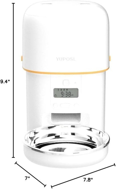Automatic Cat Feeder 2L, Timed Pet Food Dispenser with 180 Day Battery Life10