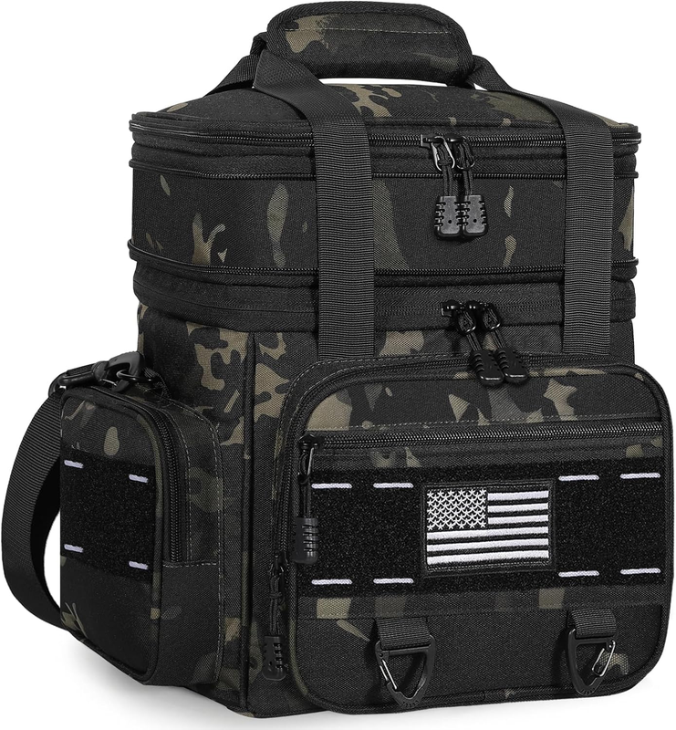 xpandable Tactical Insulated Lunch Box 16L Blue Leakproof Cooler Bag Heavy Duty10