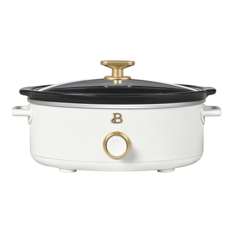 2.5 Qt Dip and Serve Manual Slow Cooker, White Icing by Drew Barrymore11