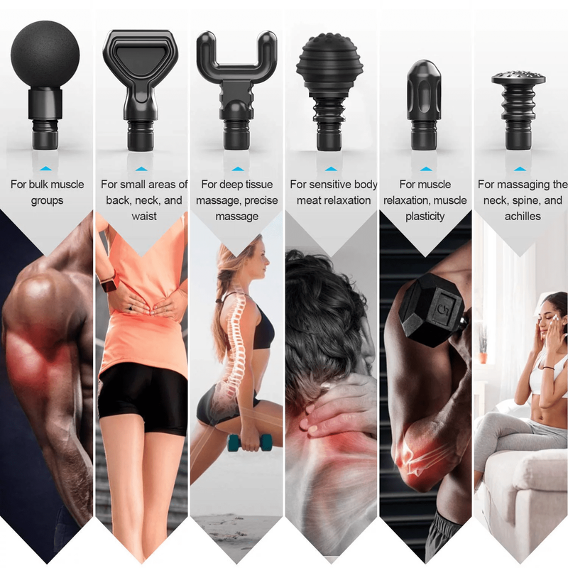 Body Massage Deep Tissue w/ 6 Heads, Pain Relief, FSA/HSA Eligible Gift2