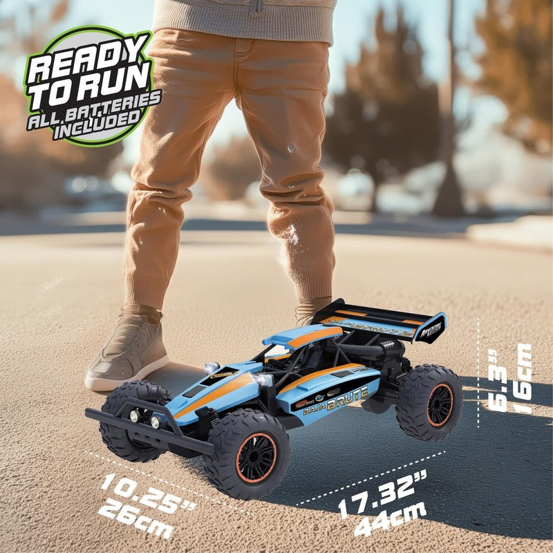 (1:8) Baja Brute Remote Control Ice Blue Buggy, WR5-88G21U-BL4