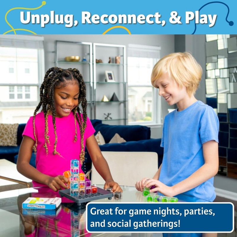 Gravity Maze - Falling Marble Logic Game - Challenging STEM Toy for Kids 8-12 - 4