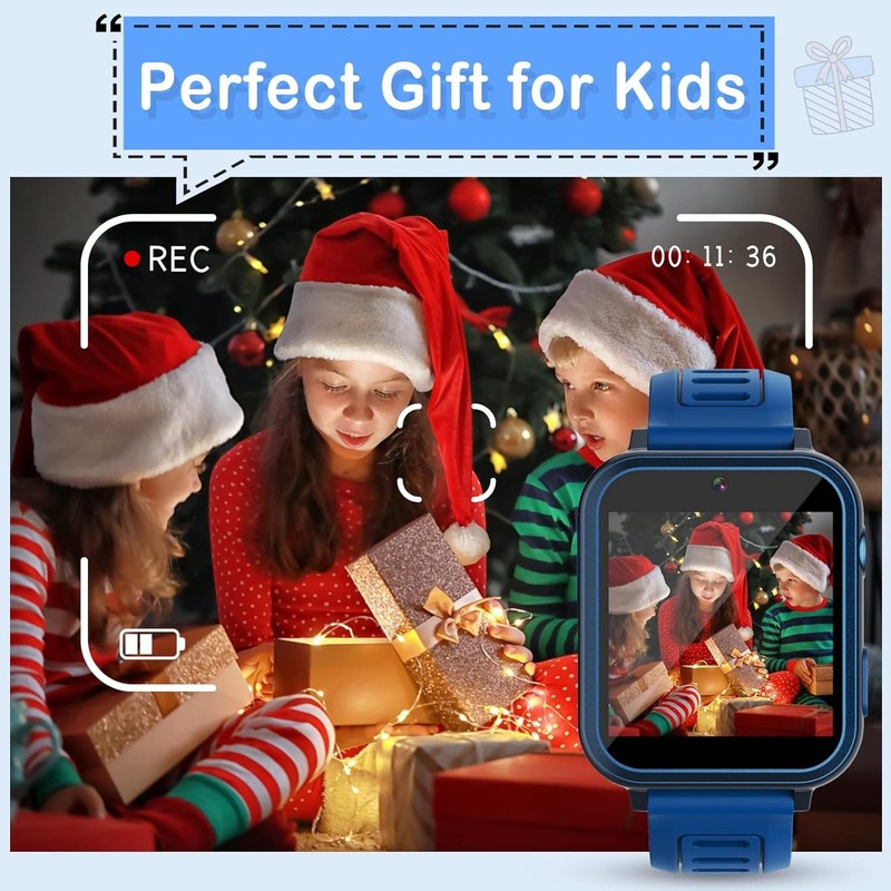 Smart Watch for Kids with 39 Games Alarm Clock, Touchscreen, Calendaring Camera 6