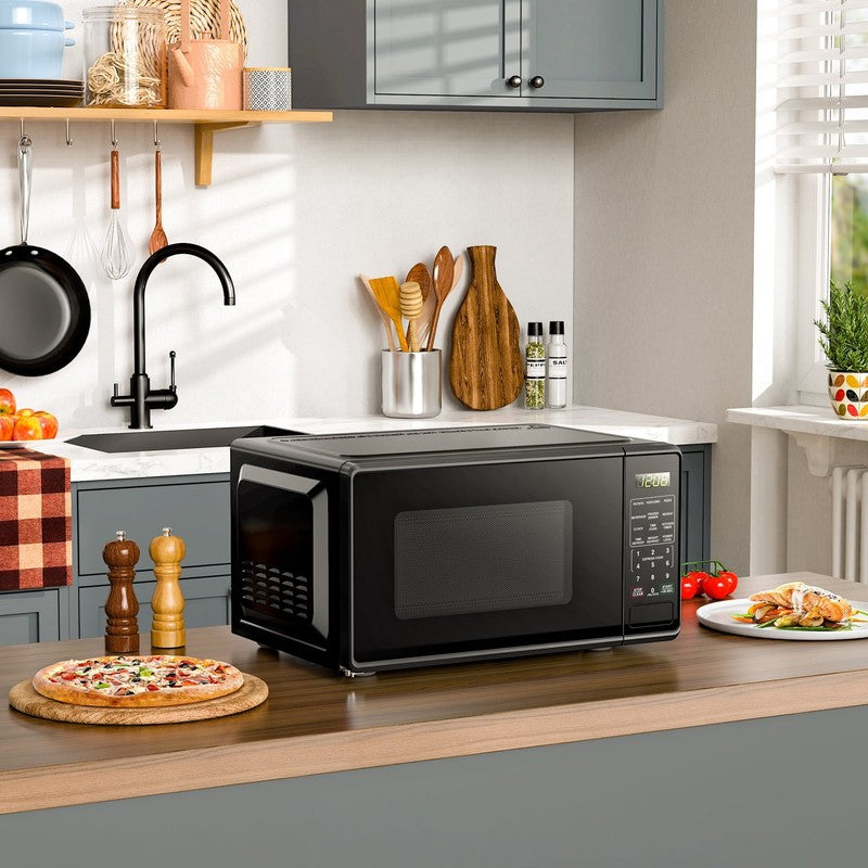 0.7 Cu Ft Countertop Microwave Oven, 700 Watts, Black8