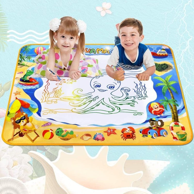 Doodle Drawing Mat, 40 X 32 Inch Large Aqua Magic Water Drawing Mat Toy Gifts fo6