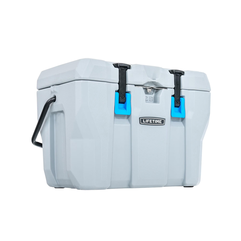 28 Qt Bear-Resistant Camping Cooler, Premium High Performance, Ice Retention, Ha0