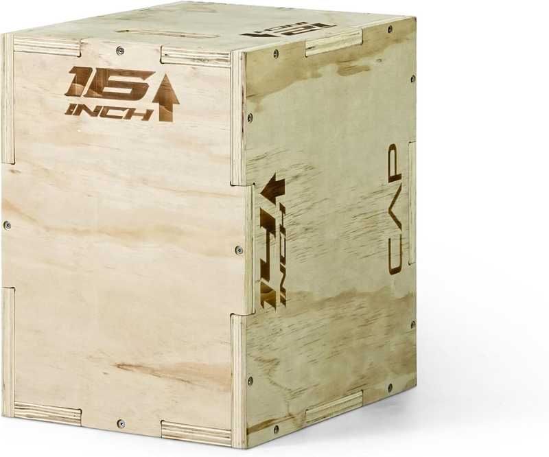 3-In-1 Plyometric Wood Box 16in x 14in x 12in8