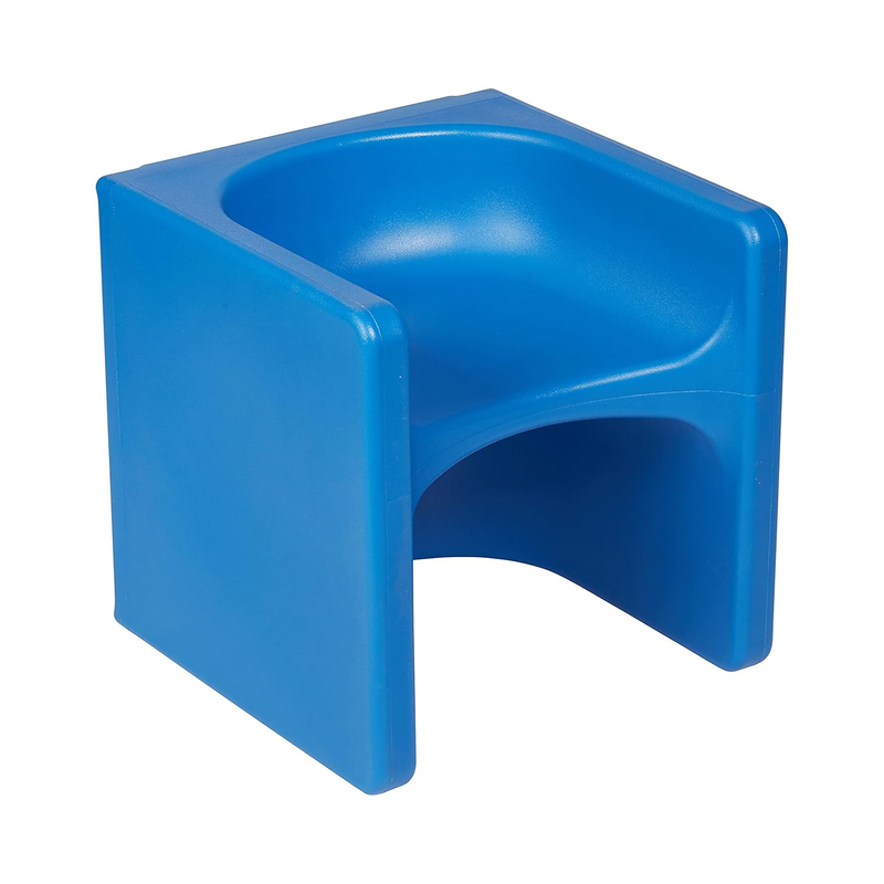 Tri Me 3 In 1 Cube Chair, Kids Furniture, Blue0