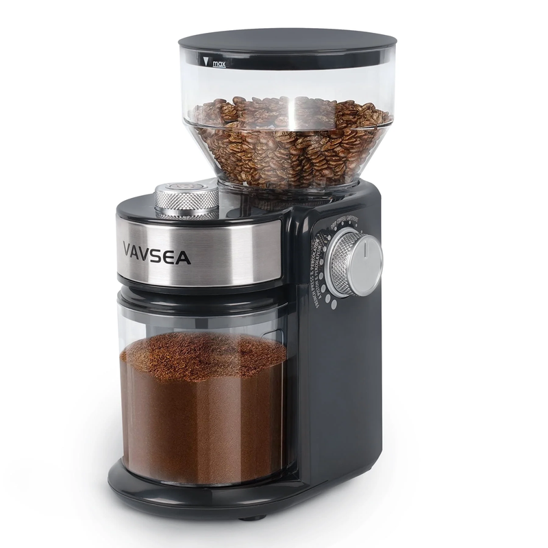 Burr Coffee Grinder Electric w/ 18 Grind Settings 3 18 Cup for All Brew Types9