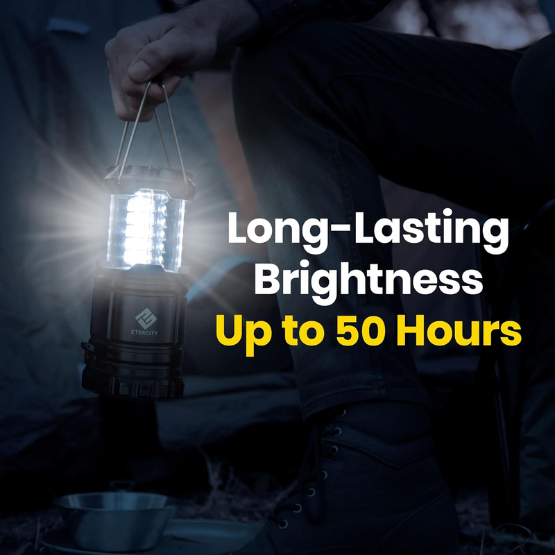 Camping Lanterns LED Flashlight 4 Pack Emergency Power Outage Survival4